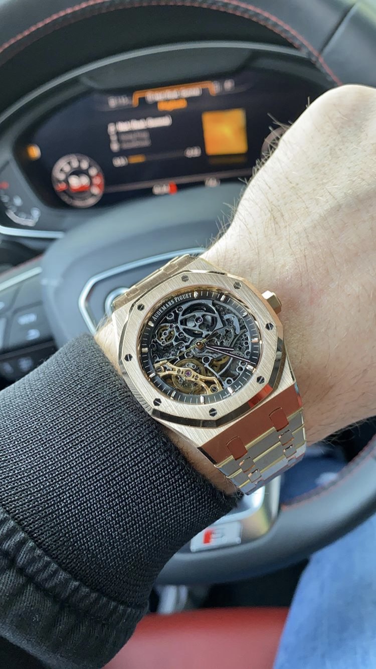 Audemars Piguet Royal Oak Skeleton Dial Bronze