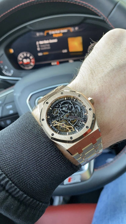 Audemars Piguet Royal Oak Skeleton Dial Bronze