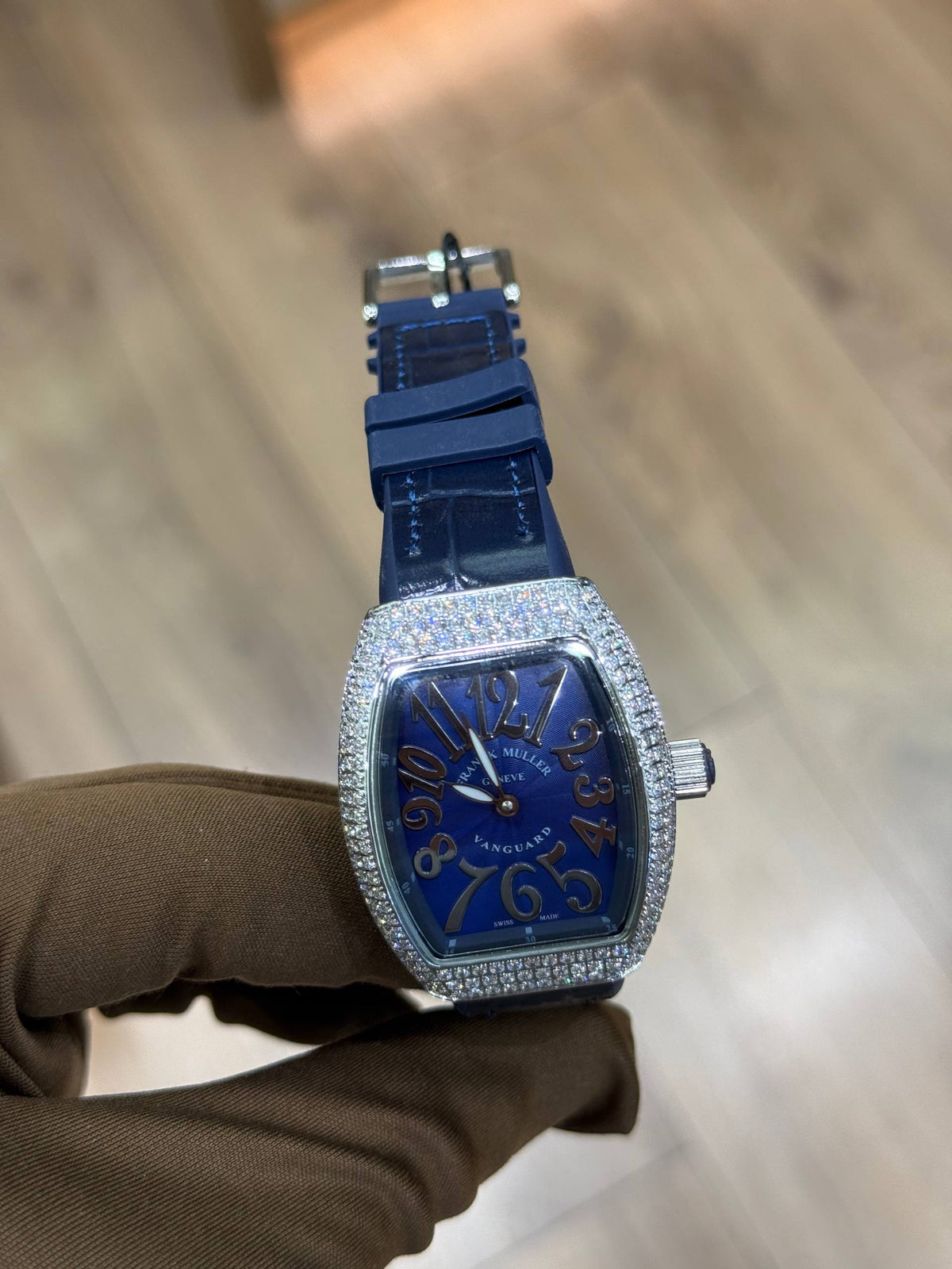 Franck Muller Vanguard Yachting Bleu