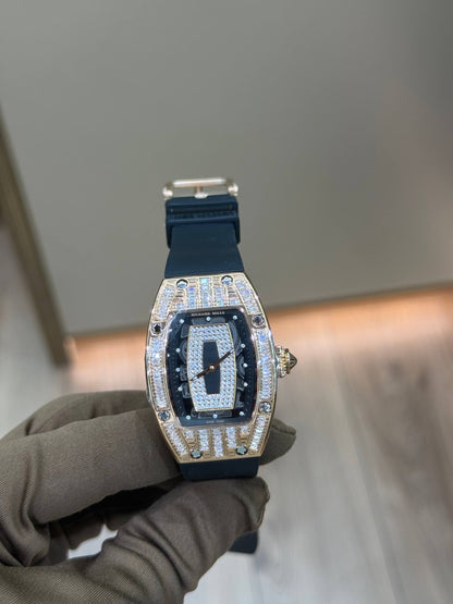 Richard Mille diamand Black cadran black