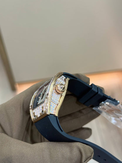 Richard Mille diamand Black cadran black