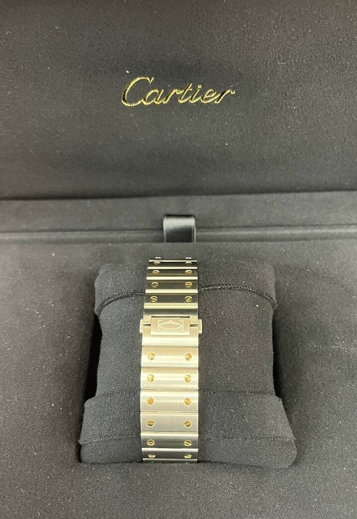 Cartier SANTOS DE CARTIER Skeleton gold/silver