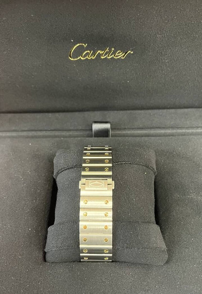 Cartier SANTOS DE CARTIER Skeleton gold/silver