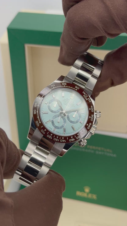 Rolex Daytona 40mm Platinum Ice Blue