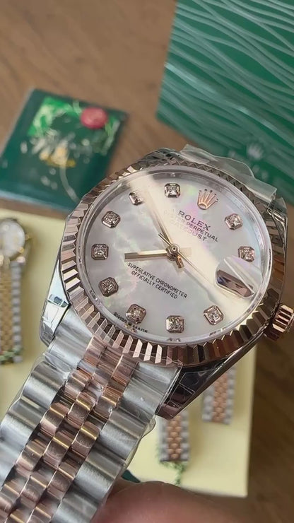 Datejust 36mm Rose gold Bezel