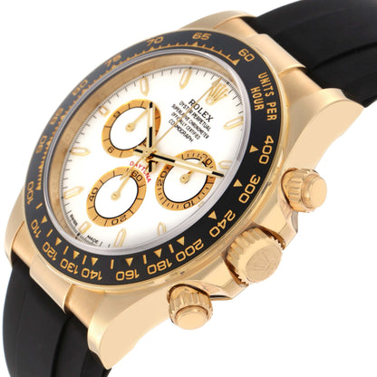 Rolex Daytona Yellow Gold White Dial 126518