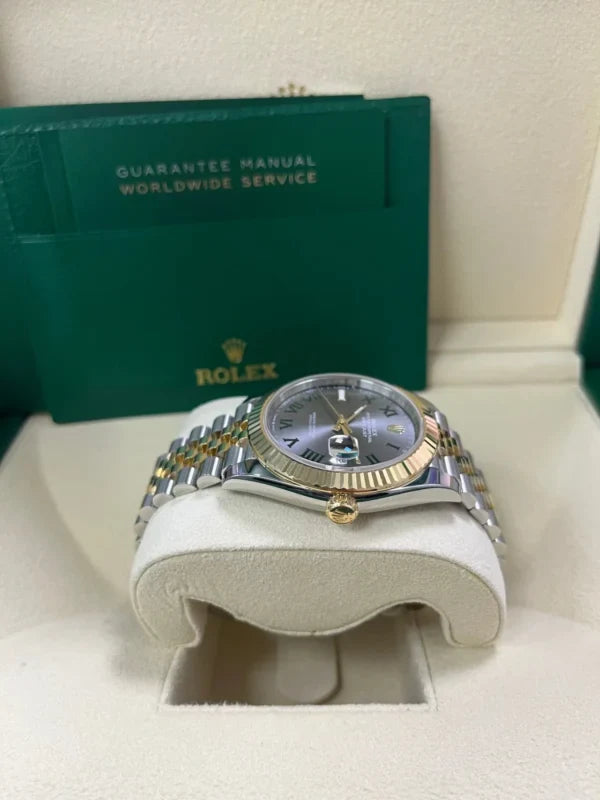 Rolex Datejust wimbledon Two-Tone Yellow Gold