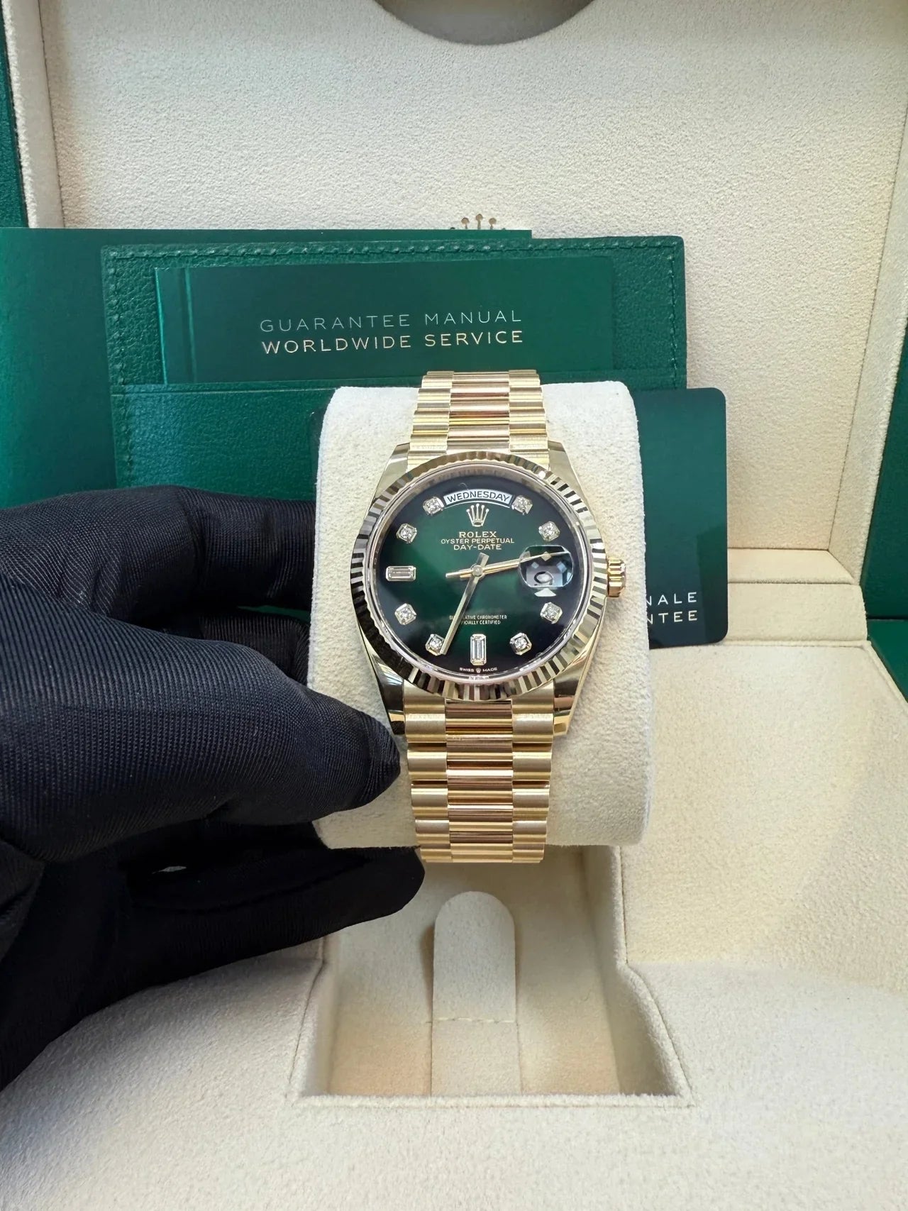 Rolex Day-Date Green Ombre Dial