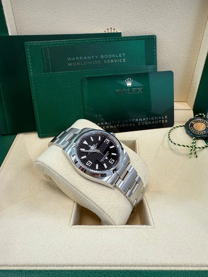 Rolex Explorer Oyster Perpetual Explorer Black