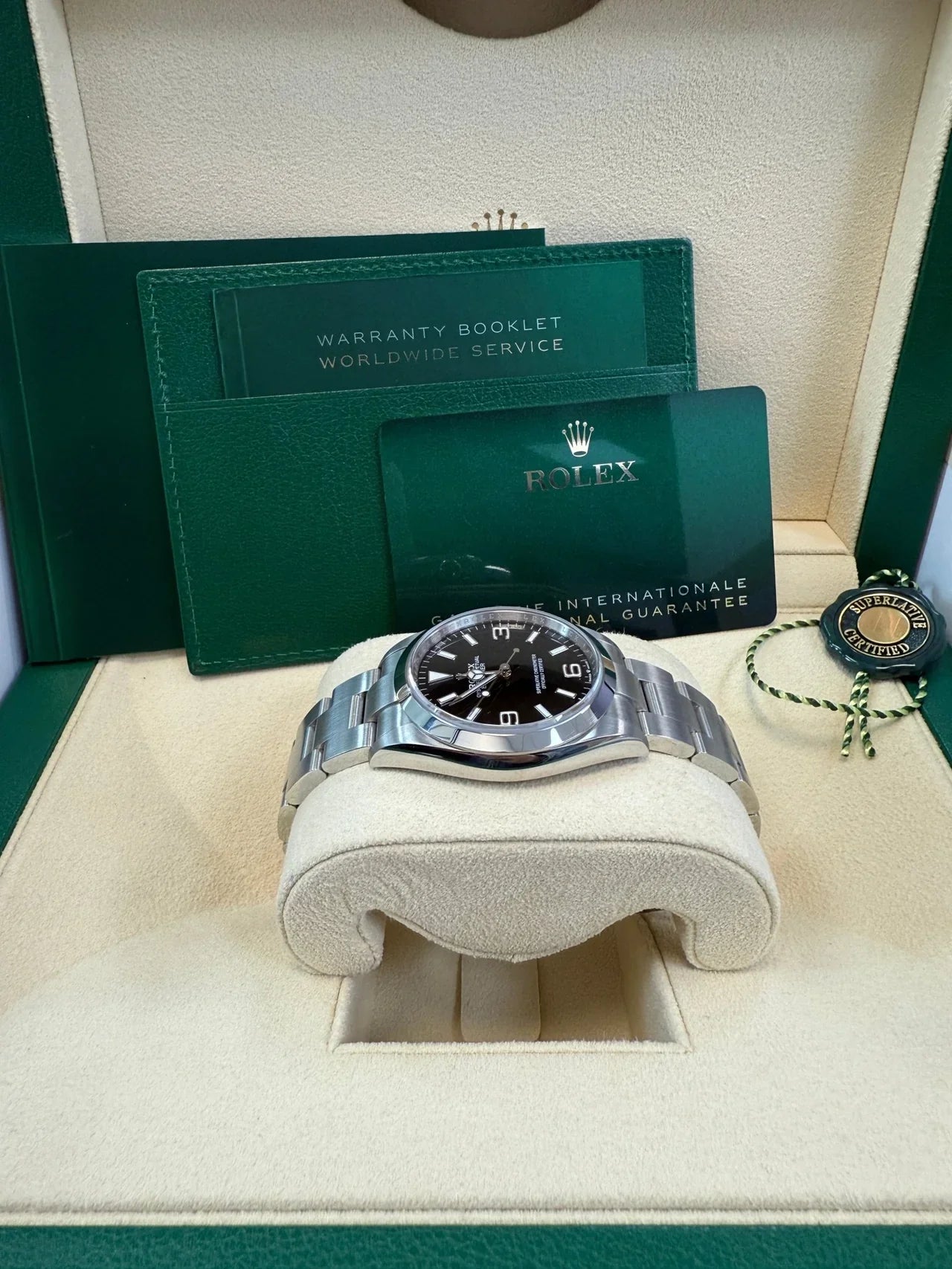 Rolex Explorer Oyster Perpetual Explorer Black