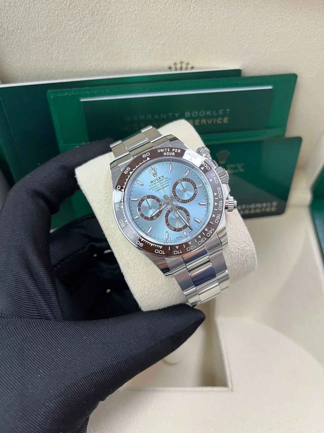 Daytona Cosmographe Bleu Glace 116506IB